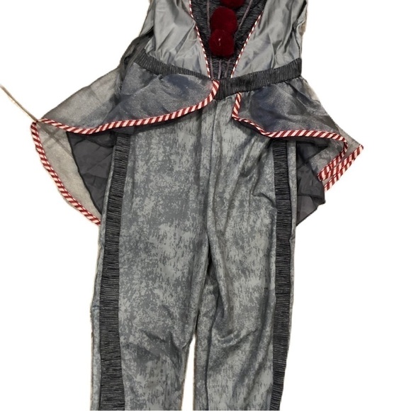 It 2 Clown Horror Jumpsuit Small Costume Tutu Halloween Pants Sleeveless - Picture 5 of 7